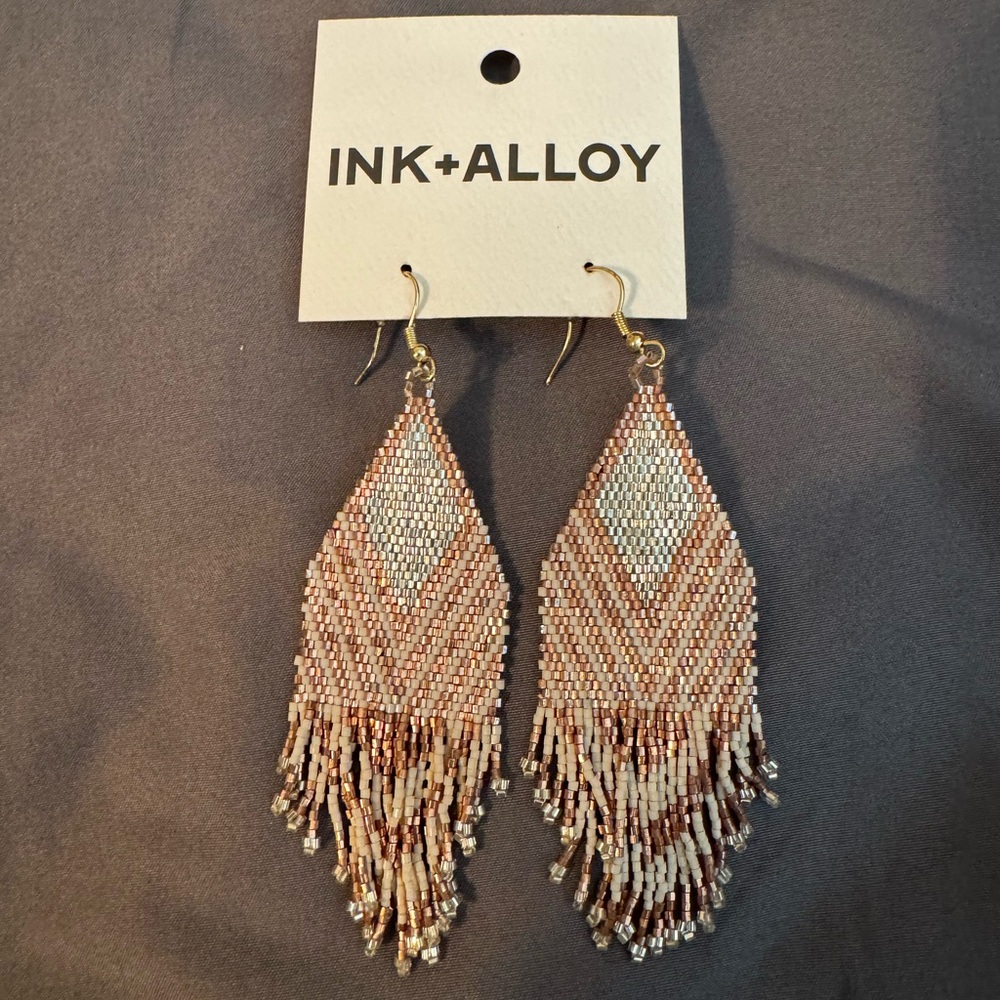 Sparkly, dangly earrings
